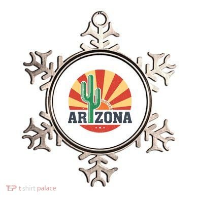 Arizona Cactus Sunset 3 Stars Ornament