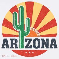 Arizona Cactus Sunset 3 Stars Kids Long Sleeve Shirt thumb 2
