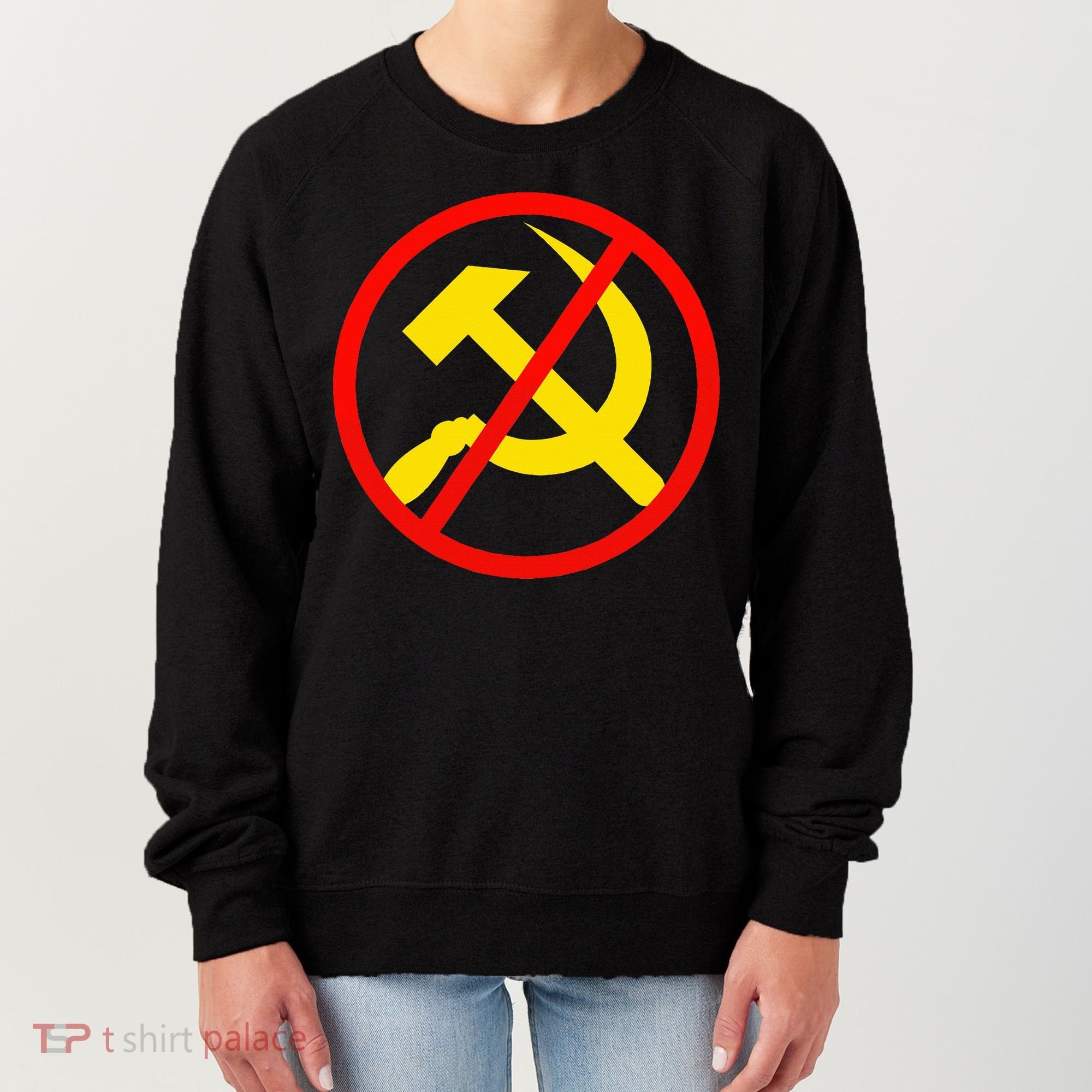 Anti Communist Socialist Women's Sweatshirt