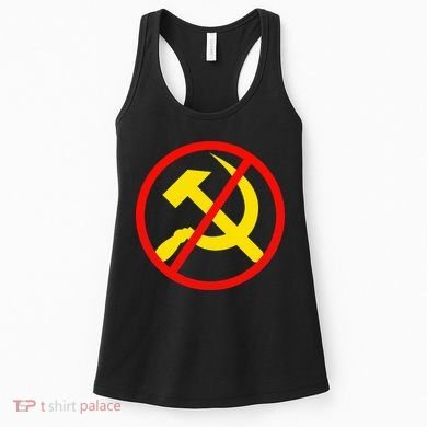 Anti Communist Socialist Women's Tank Top