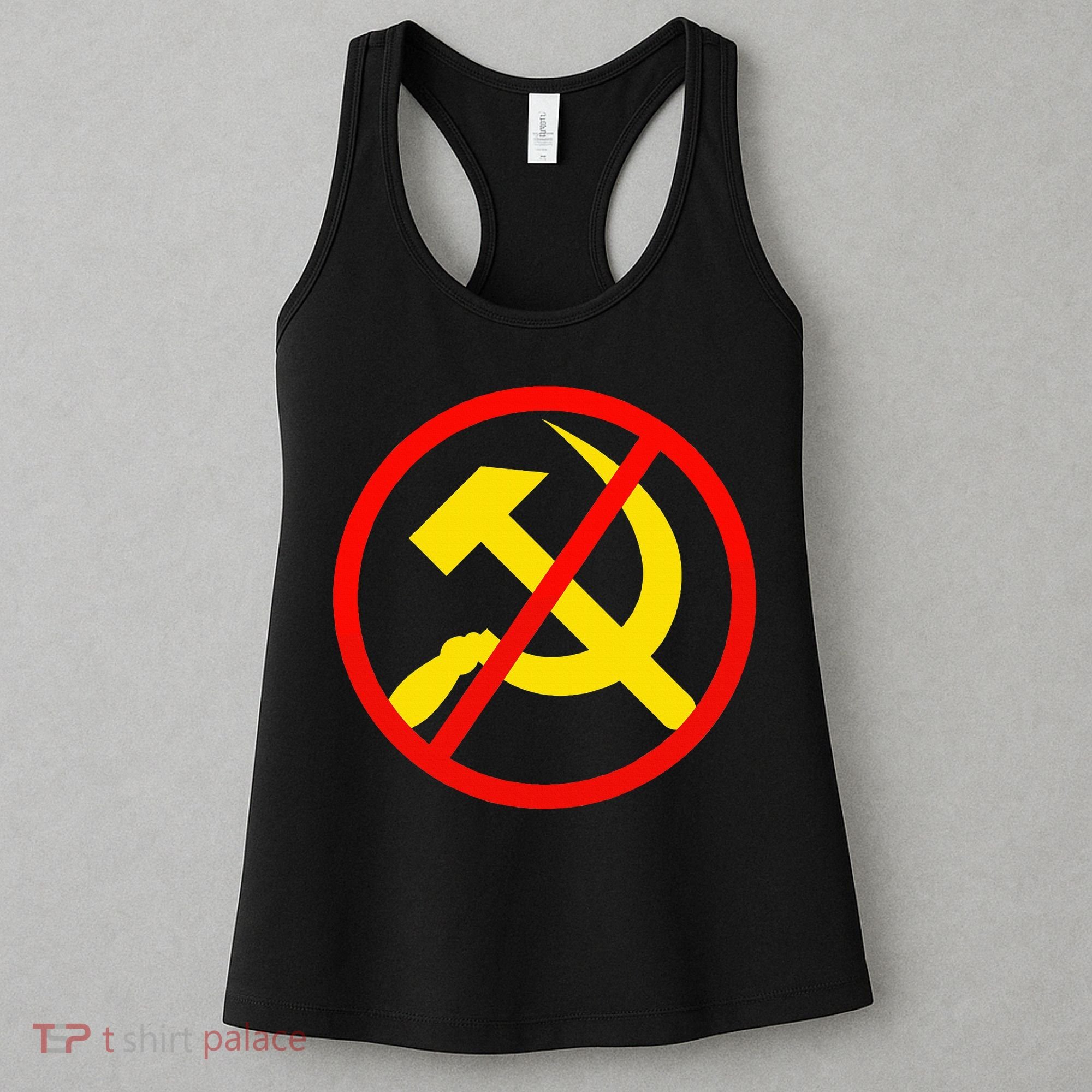 Anti Communist Socialist Women's Tank Top