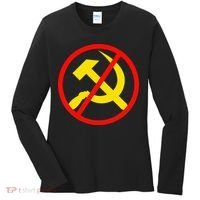 Anti Communist Socialist Women's Long Sleeve Shirt thumb 0
