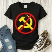Anti Communist Socialist Women's T-Shirt thumb 3