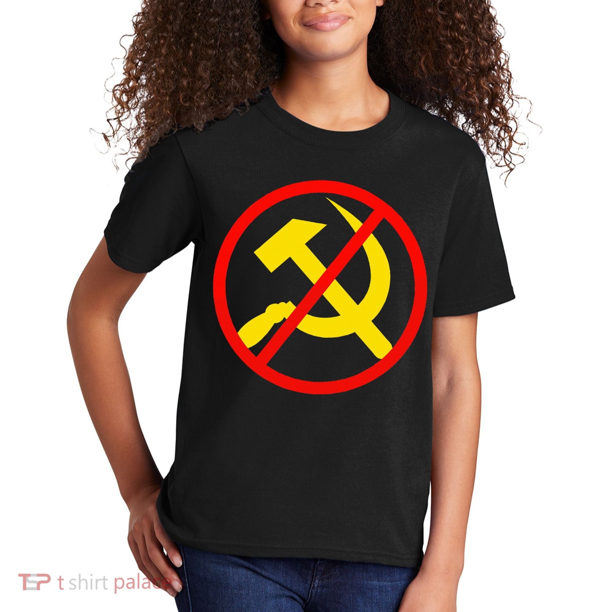 Anti Communist Socialist Kids T-Shirt