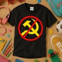 Anti Communist Socialist Kids T-Shirt thumb 3