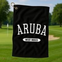 Aruba Classic Style Aruba West Indies Golf Towel thumb 1