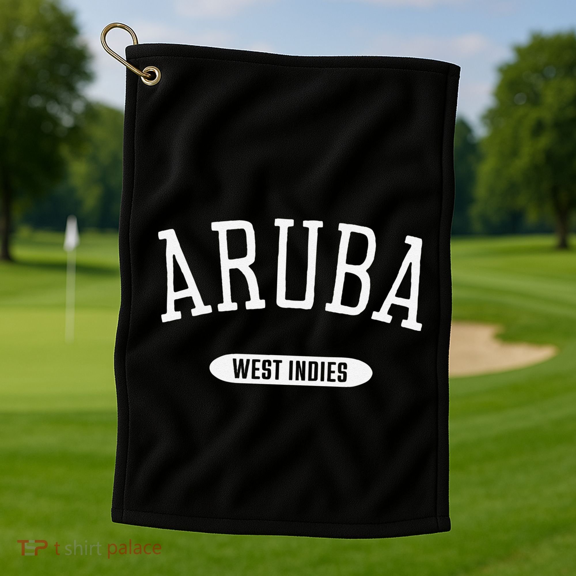 Aruba Classic Style Aruba West Indies Golf Towel