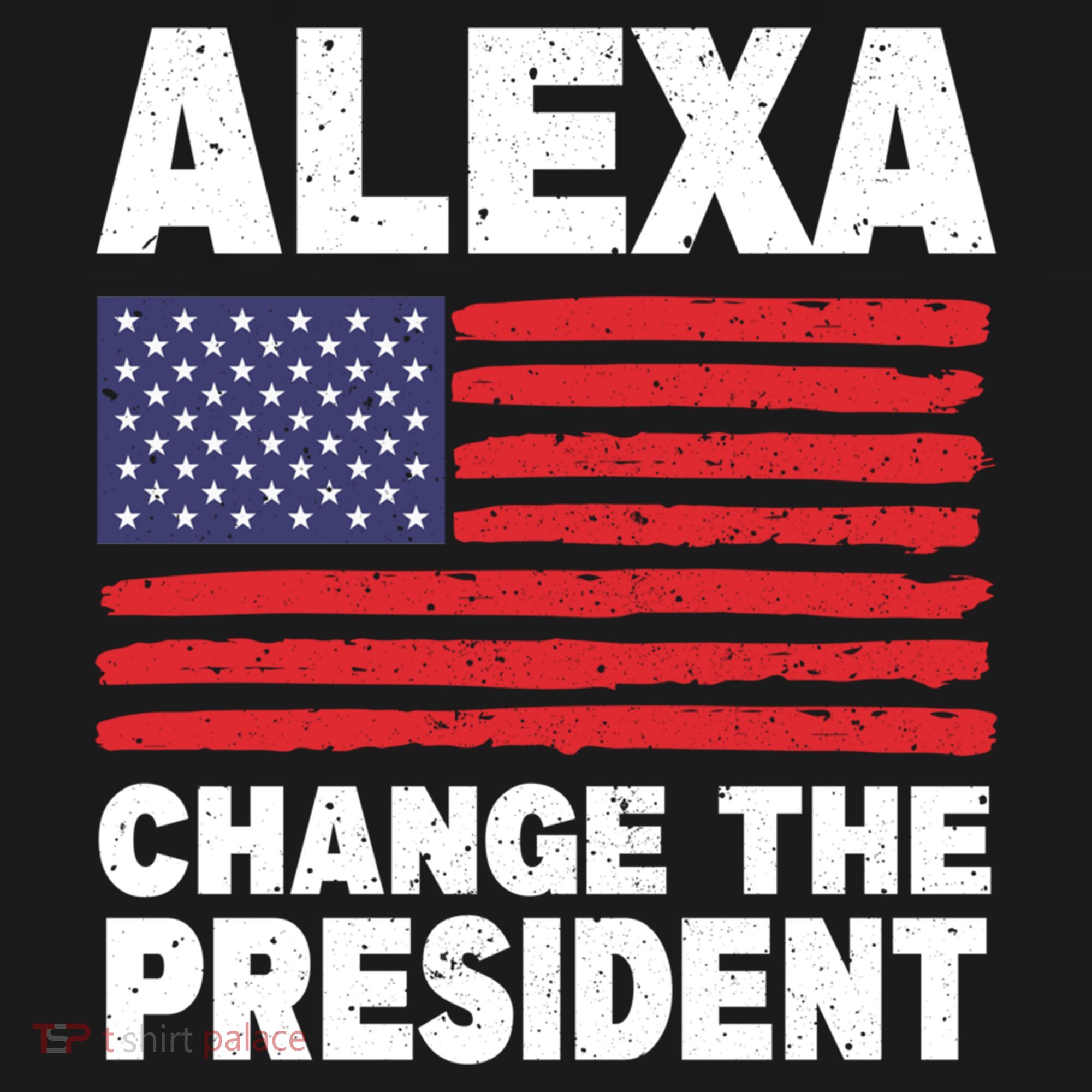 Alexa Change The President Funny Political Humor Gift Ornament