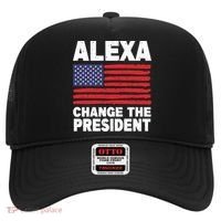 Alexa Change The President Funny Political Humor Gift Hat thumb 0