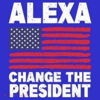 Alexa Change The President Funny Political Humor Gift Tote Bag thumb 4