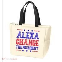 Alexa Change The President Funny Political Tote Bag thumb 3