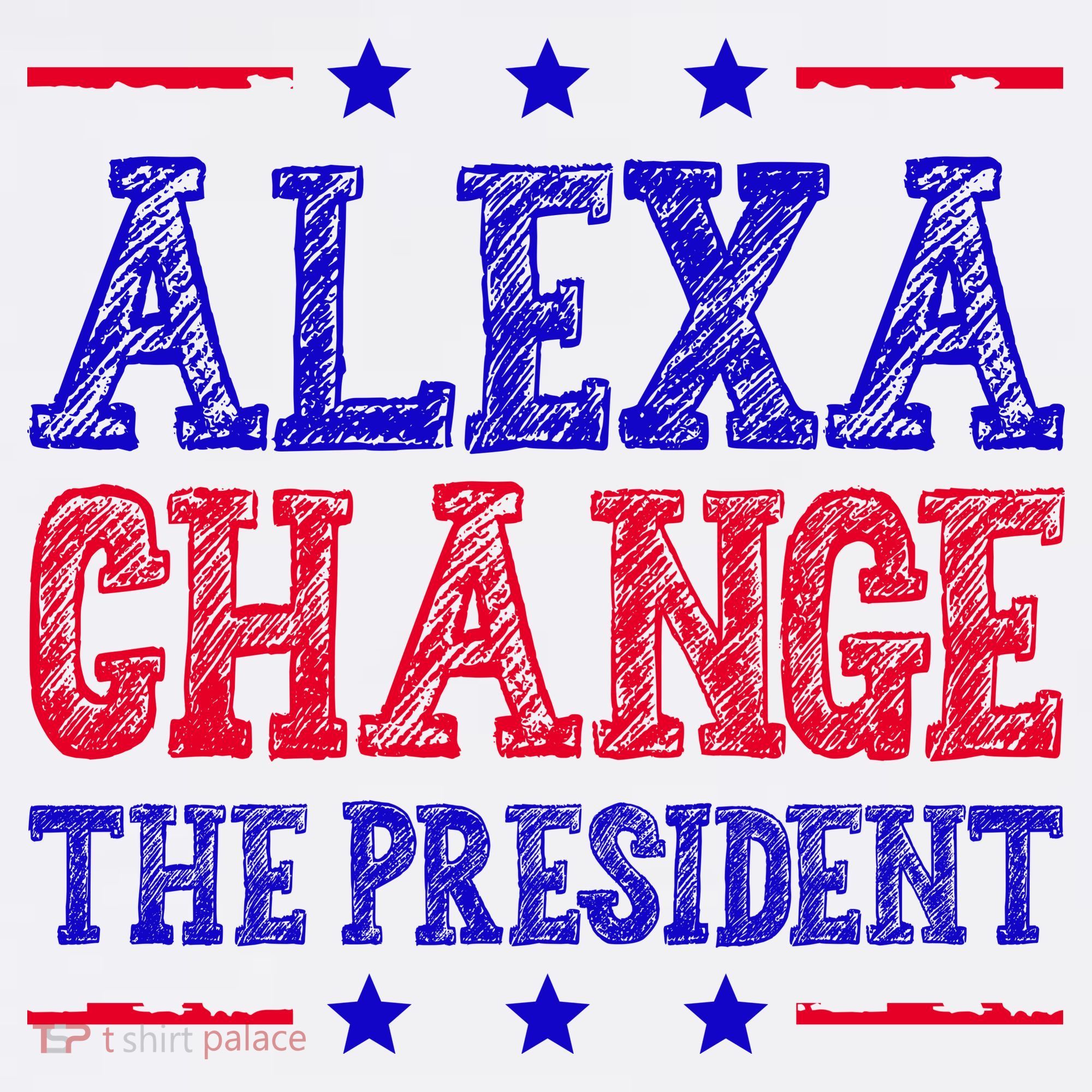Alexa Change The President Funny Political Baby Bodysuit