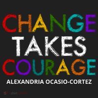 AOC Changes Takes Courage Alexandria Ocasio Cortez Golf Towel thumb 3
