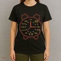 Alarm Clock Time Math Watch Mathematician T-Shirt thumb 4