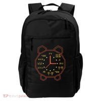 Alarm Clock Time Math Watch Mathematician Backpack thumb 0