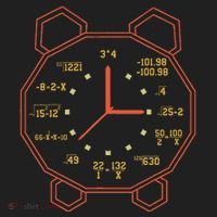 Alarm Clock Time Math Watch Mathematician Beanie thumb 2