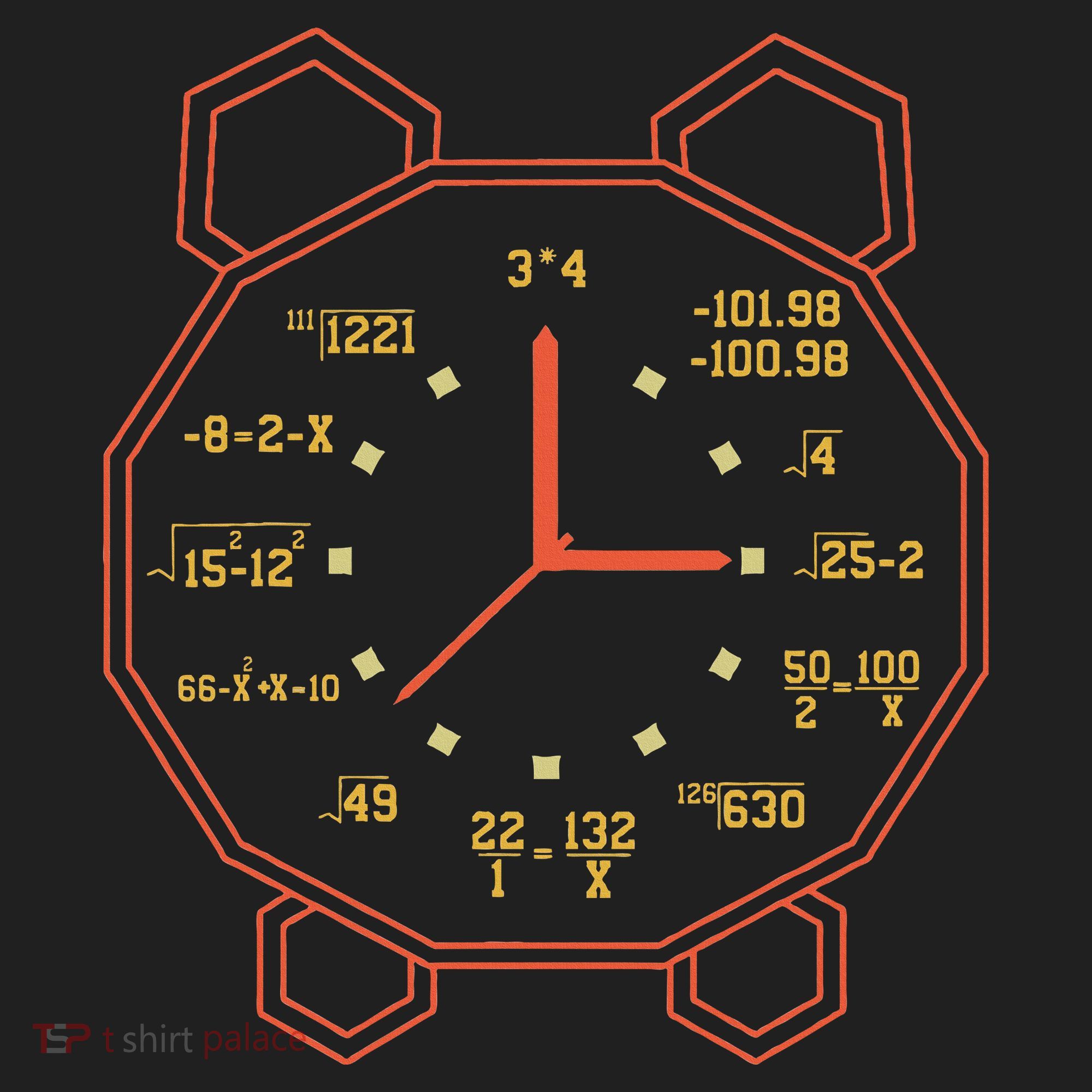 Alarm Clock Time Math Watch Mathematician Tumbler