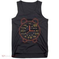 Alarm Clock Time Math Watch Mathematician Tank Top thumb 0