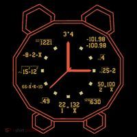 Alarm Clock Time Math Watch Mathematician Kids Sweatshirt thumb 2