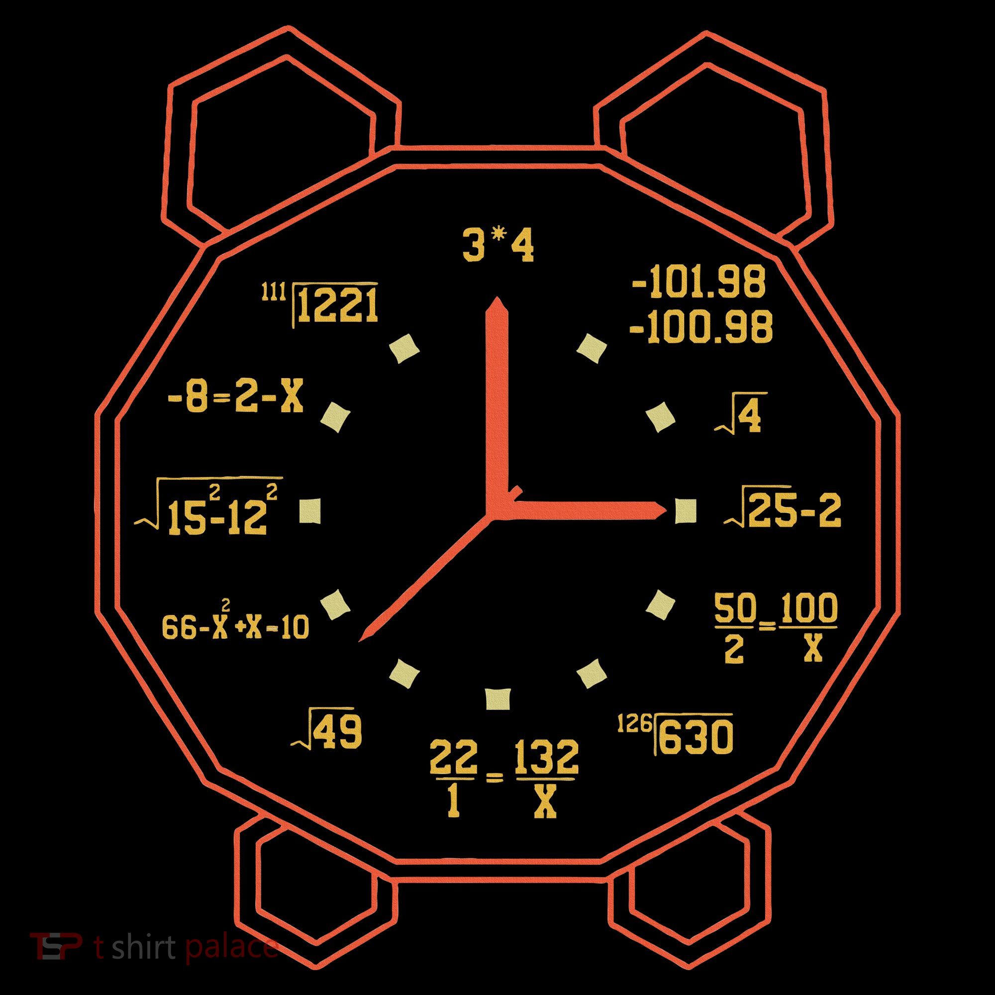 Alarm Clock Time Math Watch Mathematician Kids Sweatshirt