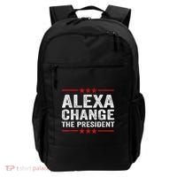 Alexa Change The President Funny Quote Humor Backpack thumb 0