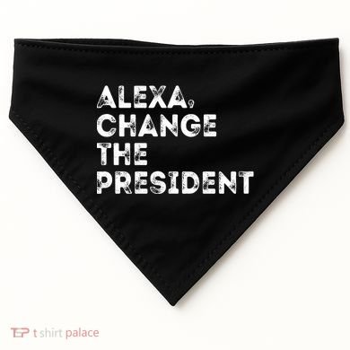 Alexa Change The President USA-Made Doggie Bandana