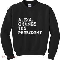 Alexa Change The President Kids Sweatshirt thumb 0