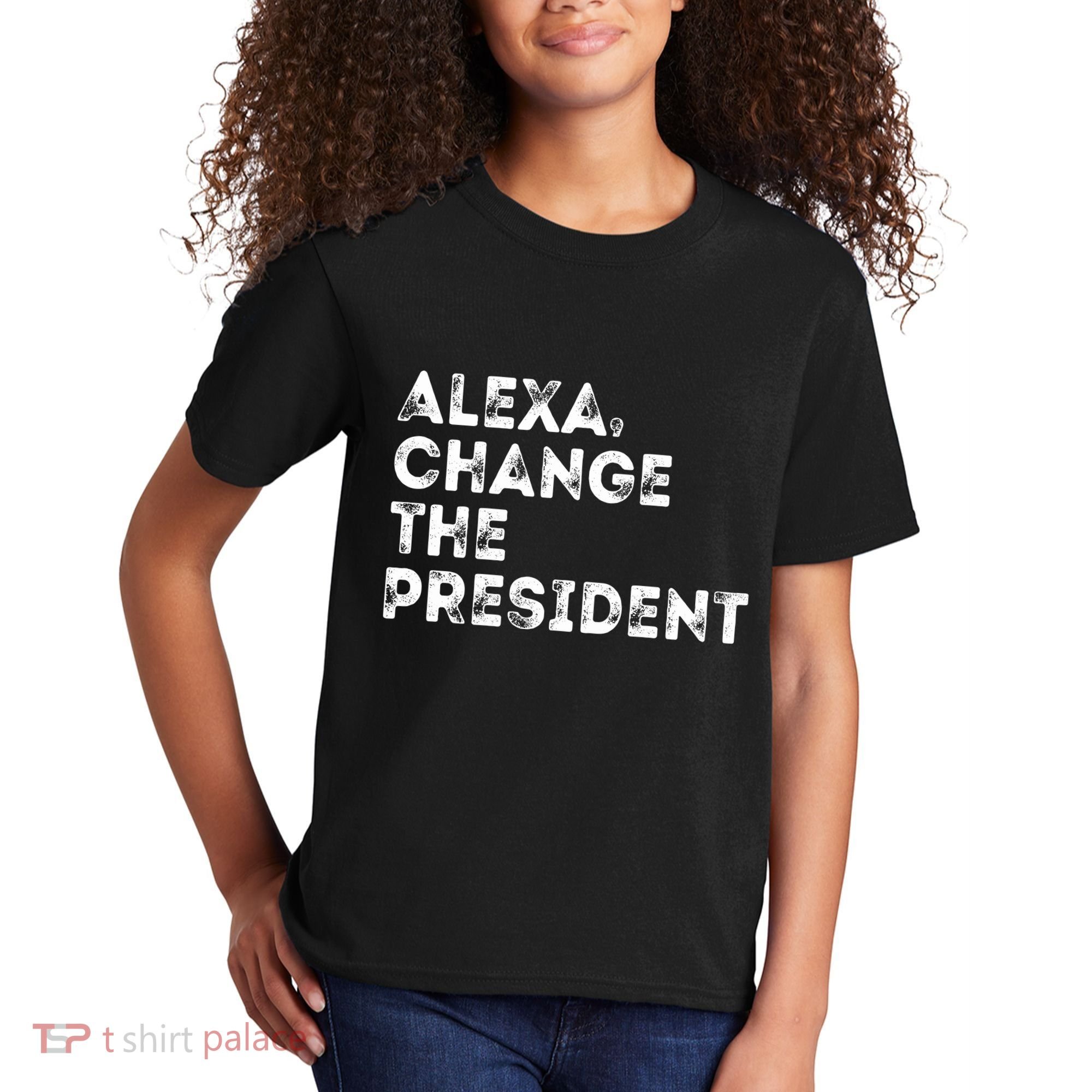 Alexa Change The President Kids T-Shirt