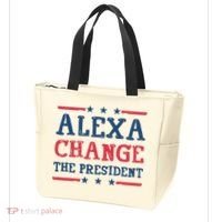 Alexa Change The President Funny Tote Bag thumb 3