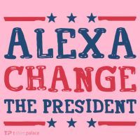 Alexa Change The President Funny Coaster thumb 2