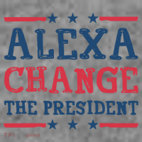 Alexa Change The President Funny Toddler Hoodie thumb 2