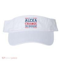 Alexa Change The President Funny Visor thumb 0