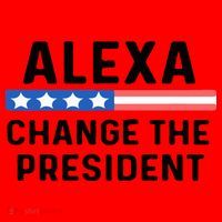 Alexa Change The President Men’s Funny Quote Santa Hat thumb 1