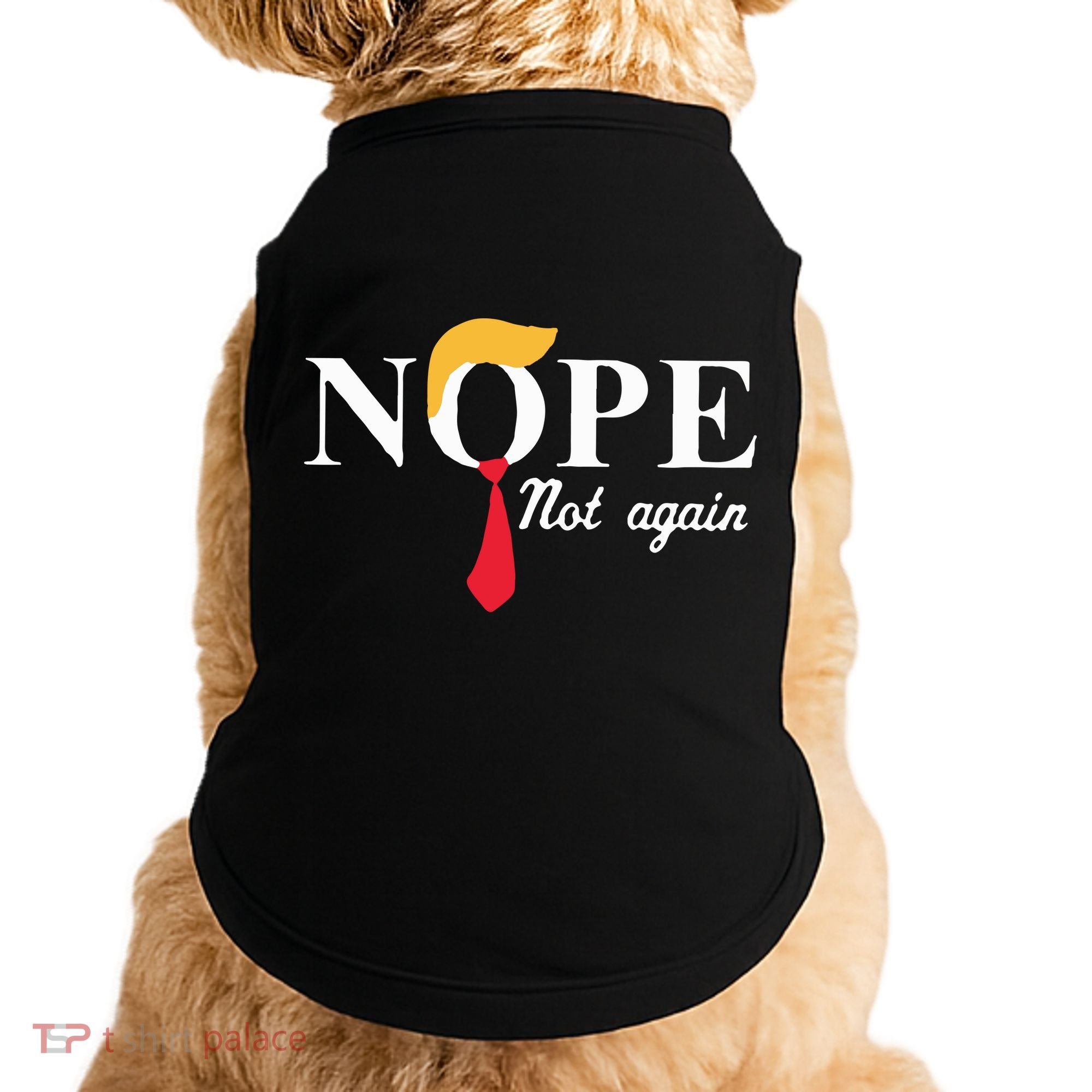 Anderson Cooper Trump Nope Not Again Jeras Ikehorn Doggie Tank