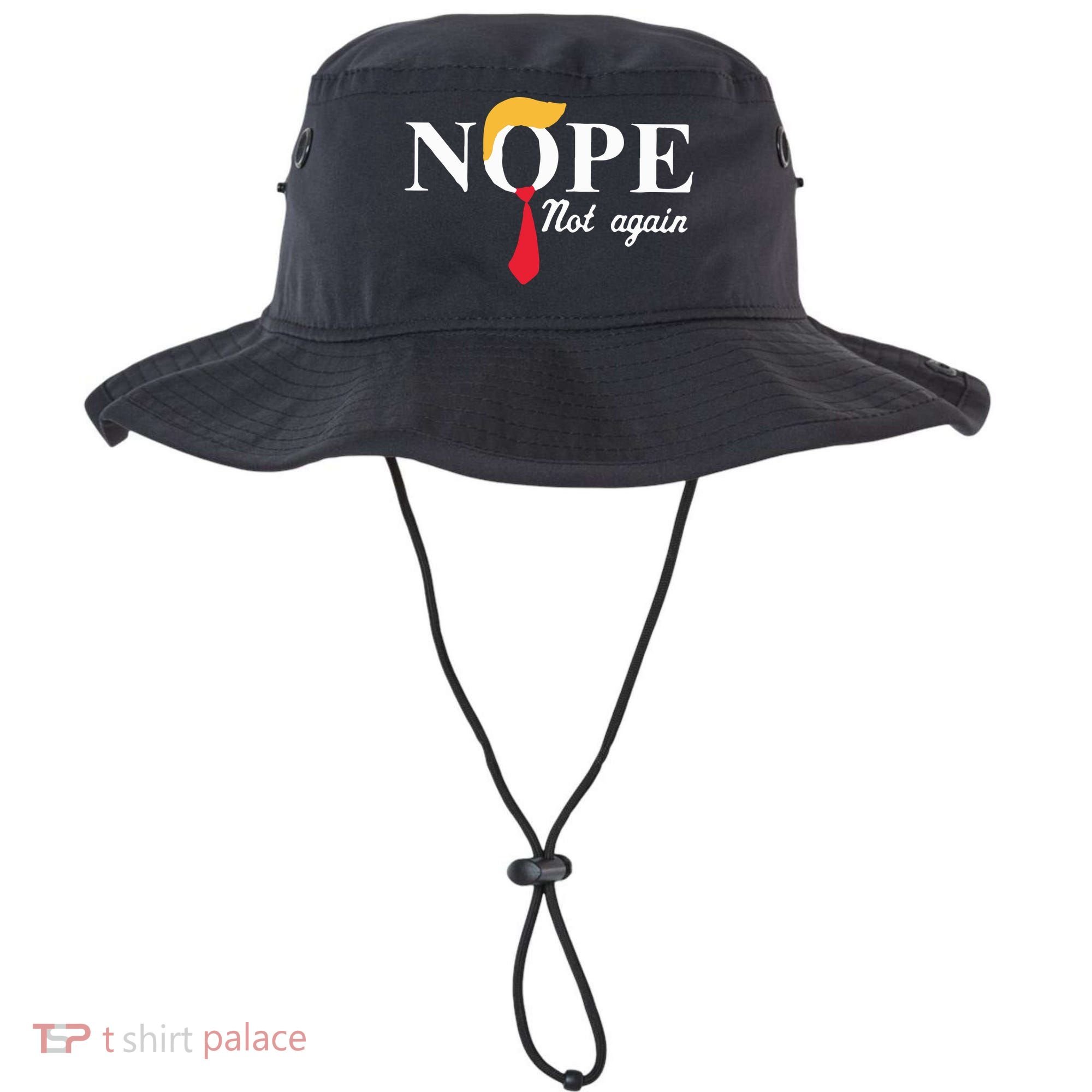Anderson Cooper Trump Nope Not Again Jeras Ikehorn Bucket Hat