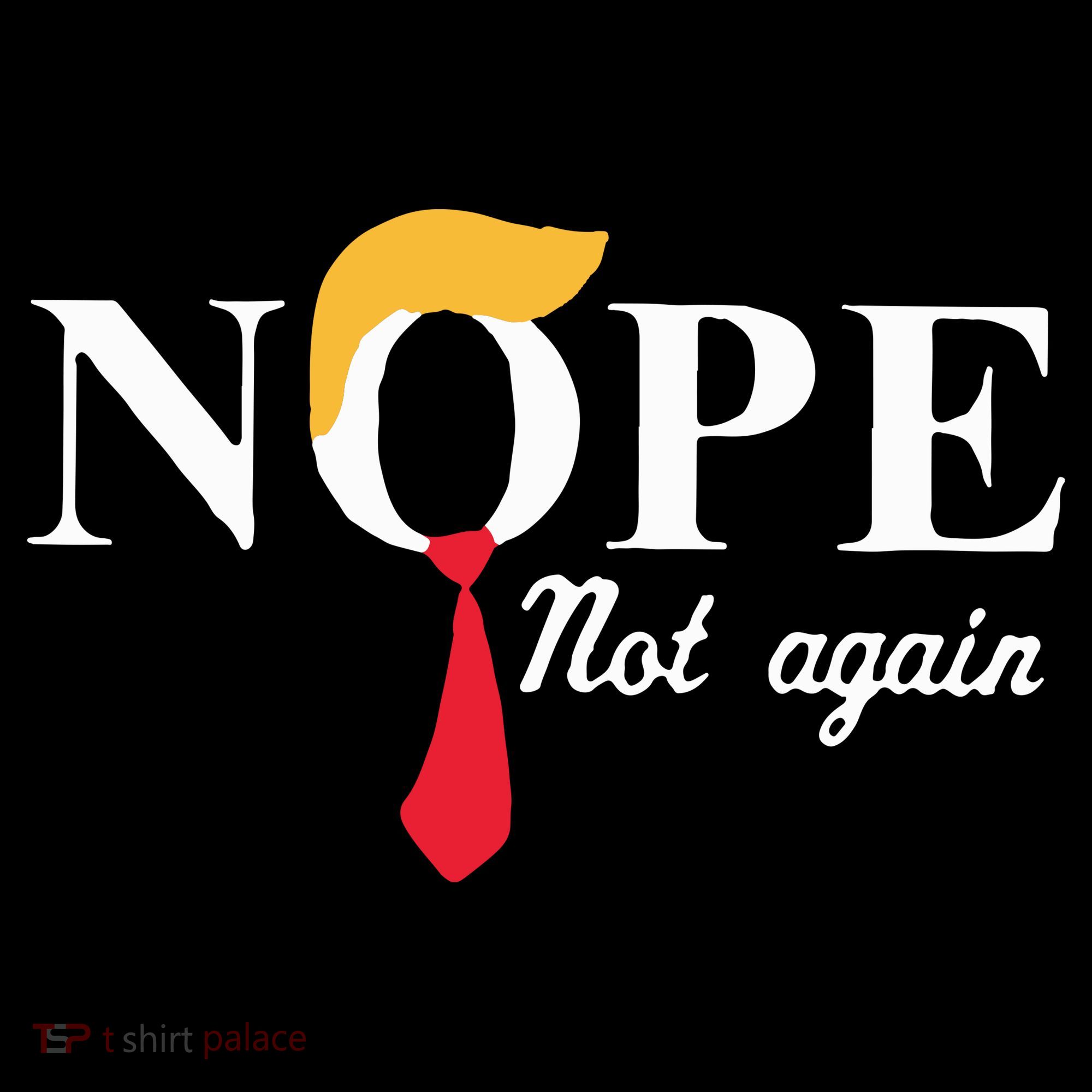 Anderson Cooper Trump Nope Not Again Jeras Ikehorn Coaster