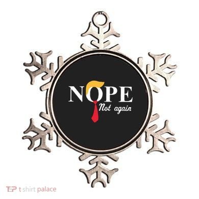 Anderson Cooper Trump Nope Not Again Jeras Ikehorn Ornament