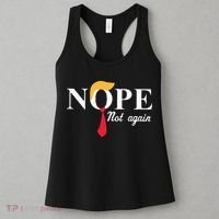 Anderson Cooper Trump Nope Not Again Jeras Ikehorn Women's Tank Top thumb 3