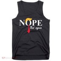Anderson Cooper Trump Nope Not Again Jeras Ikehorn Tank Top thumb 0