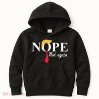 Anderson Cooper Trump Nope Not Again Jeras Ikehorn Kids Hoodie thumb 0