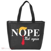 Anderson Cooper Trump Nope Not Again Jeras Ikehorn Tote Bag thumb 0
