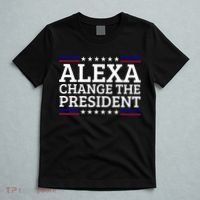 Alexa Change The President Funny Political Impeach 46 T-Shirt thumb 5