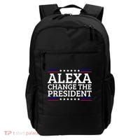 Alexa Change The President Funny Political Impeach 46 Backpack thumb 0