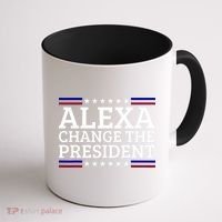 Alexa Change The President Funny Political Impeach 46 Coffee Mug thumb 1