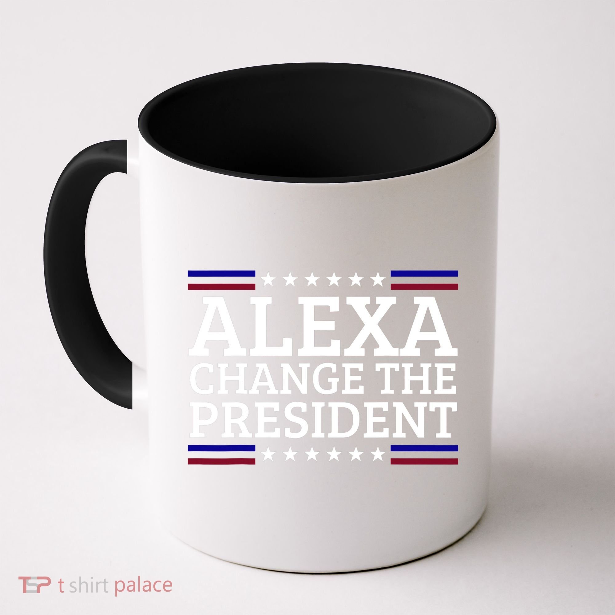Alexa Change The President Funny Political Impeach 46 Coffee Mug