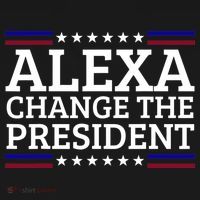 Alexa Change The President Funny Political Impeach 46 Women's Hoodie thumb 2