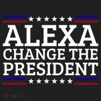 Alexa Change The President Funny Political Impeach 46 Tumbler thumb 3