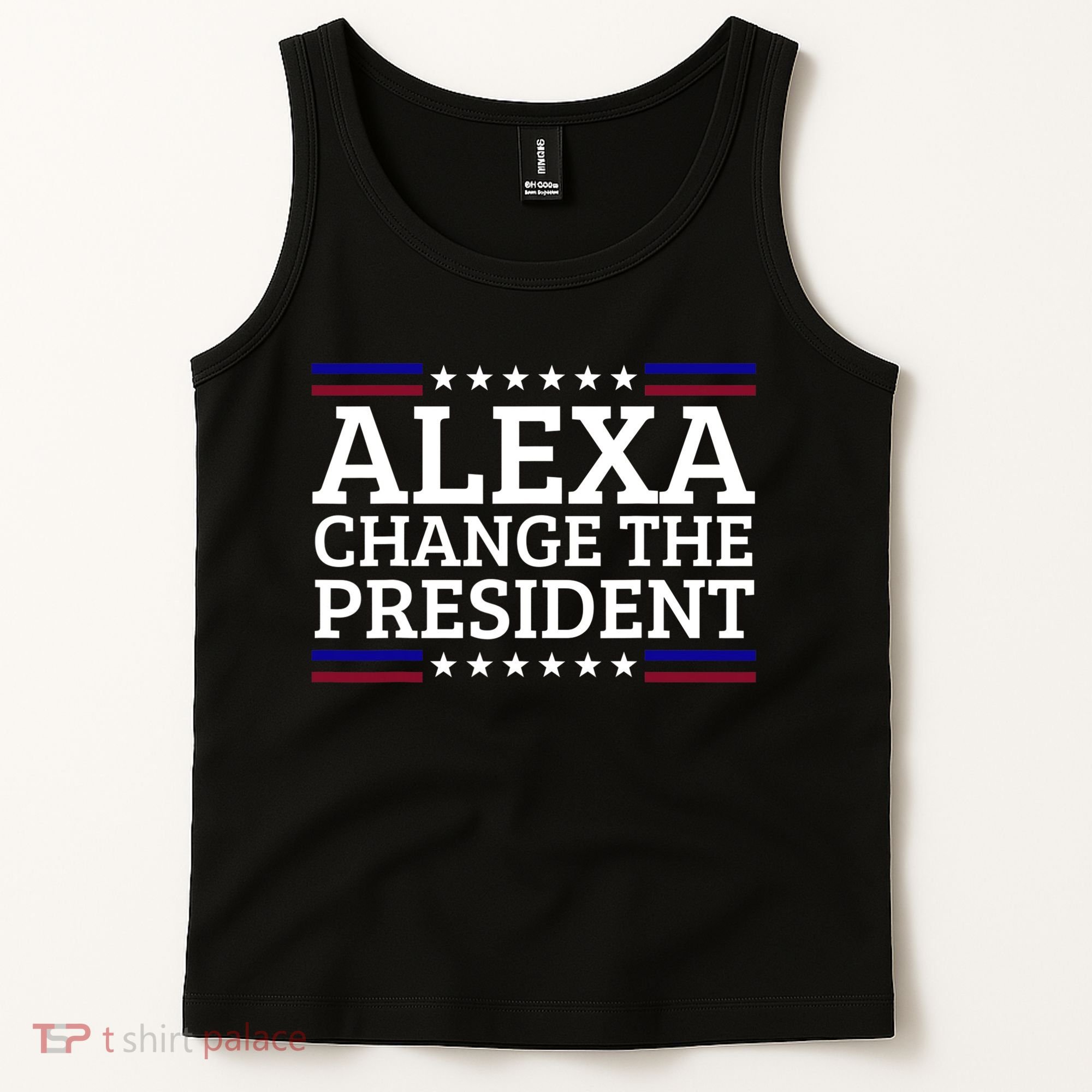 Alexa Change The President Funny Political Impeach 46 Tank Top