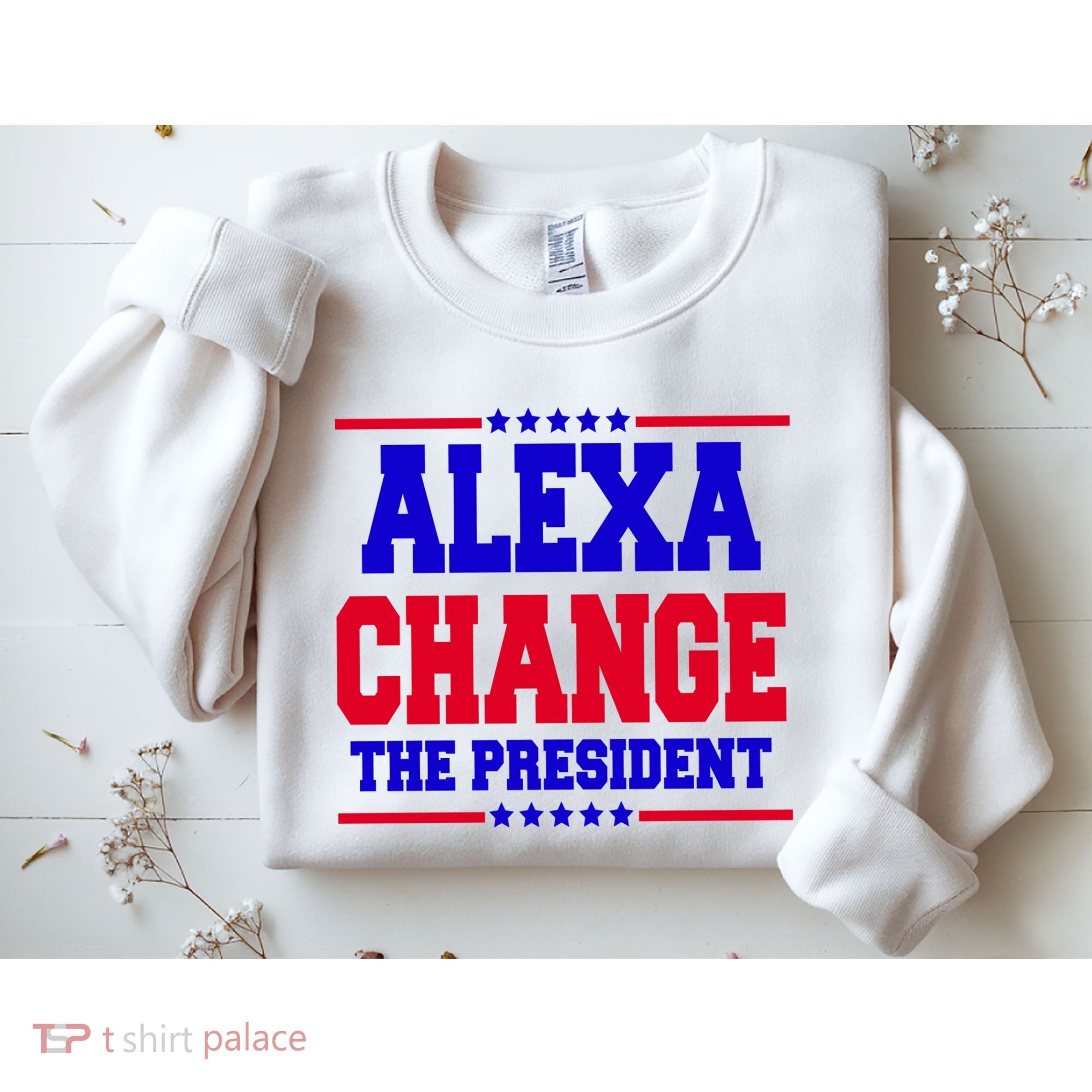 Alexa Change The President Funny Elections Sweatshirt