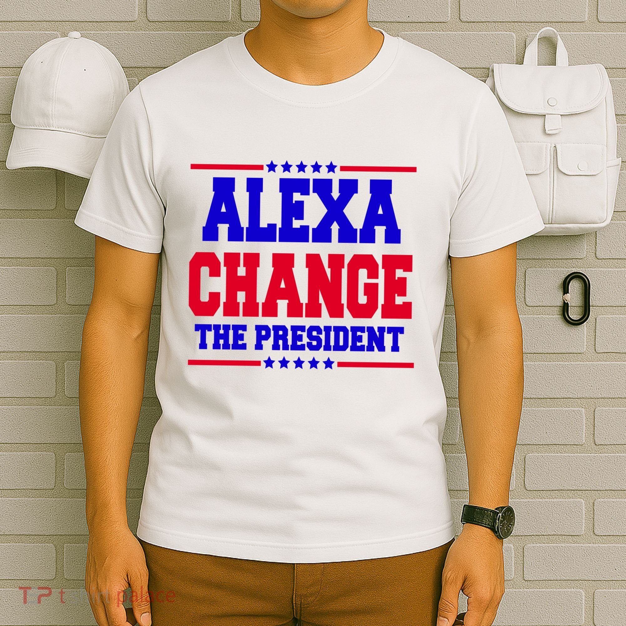 Alexa Change The President Funny Elections T-Shirt